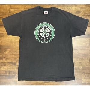Vintage Flogging Molly T Shirt Black Size Large Y2K 90s Boston Irish Punk Band